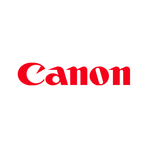 Logo Canon sur fond blanc.