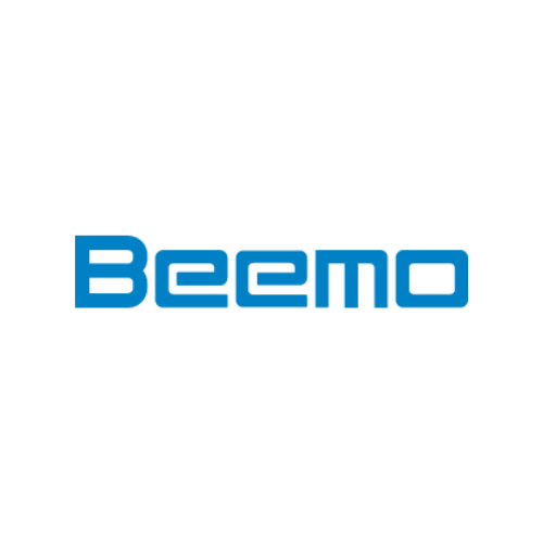 Logo Beemo sur fond blanc.